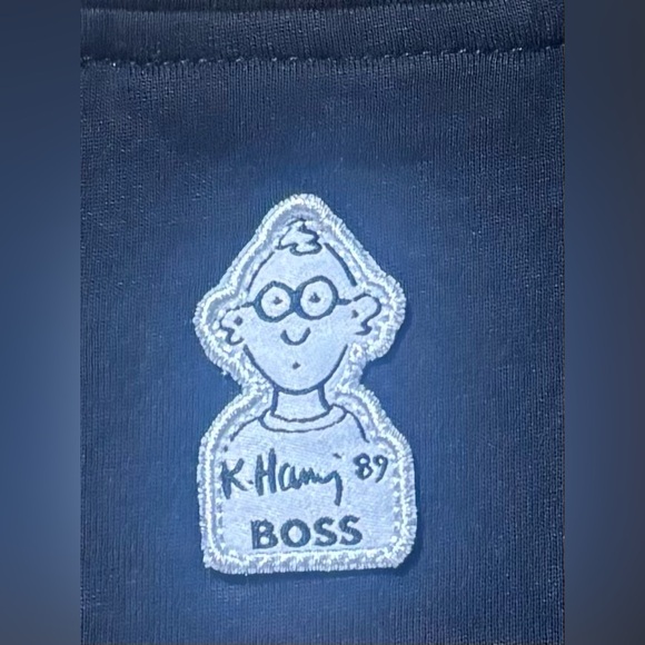 Hugo Boss X Keith Haring Collection Black Graphic Short Sleeve T-Shirt Large - Picture 5 of 10